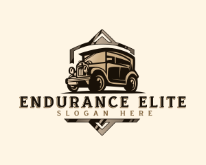 Retro Car Detailing logo design