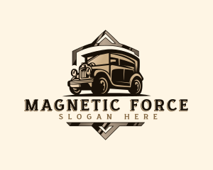 Retro Car Detailing logo design