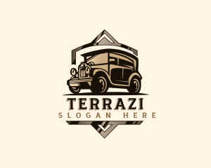 Retro Car Detailing logo design