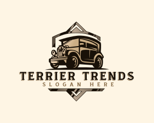 Retro Car Detailing logo design