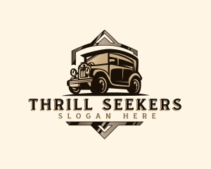 Retro Car Detailing logo design