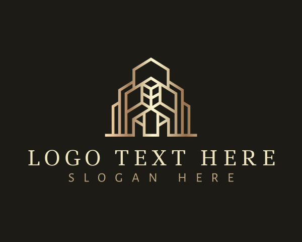 High End - Architecture Structural Building logo design