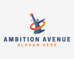 Ambition - Human Achievement Success logo design