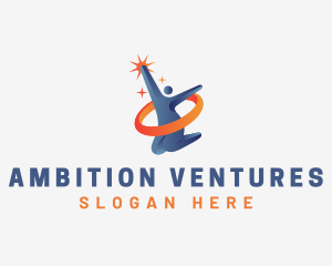 Ambition - Human Achievement Success logo design