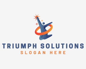 Success - Human Achievement Success logo design