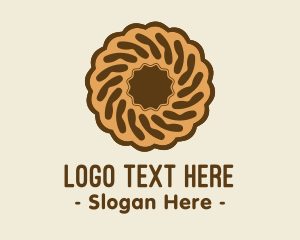 Doughnut - Chocolate Cookie Bakery logo design