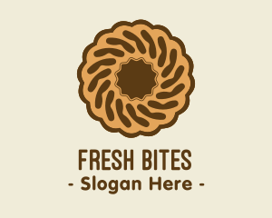 Bagel - Chocolate Cookie Bakery logo design