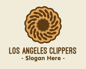 Donut - Chocolate Cookie Bakery logo design
