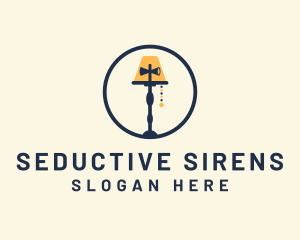 Lamp Siren Furniture logo design