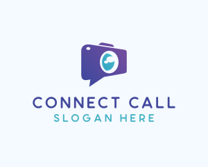 Call - Video Chat App logo design