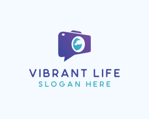 Live - Video Chat App logo design