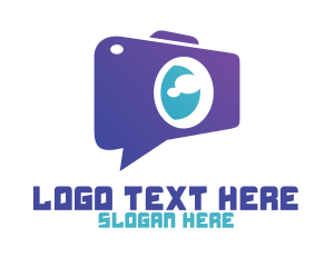 Capture - Video Chat App logo design