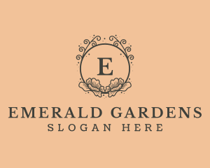 Floral Wellness Spa logo design