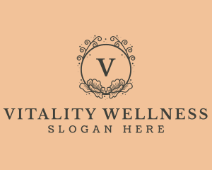 Floral Wellness Spa logo design