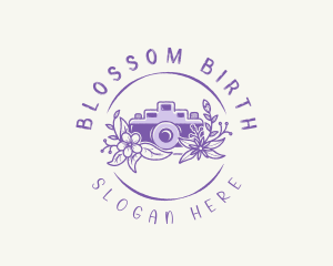 Wedding Photography Camera Logo