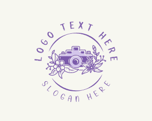 Wedding Photography Camera Logo