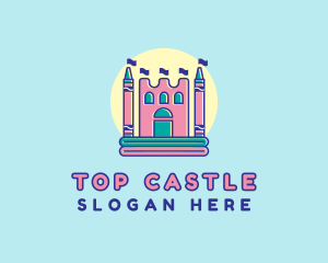 Kiddie Crayon Castle logo design