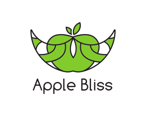 Abstract Apple Boat logo design