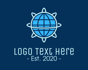 World - Global Nuclear Energy logo design
