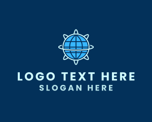 Globe - Global Nuclear Energy logo design