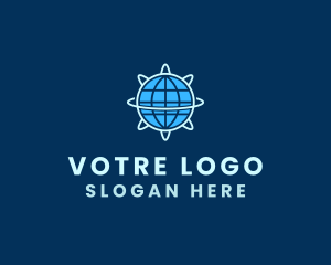 Nuclear - Global Nuclear Energy logo design