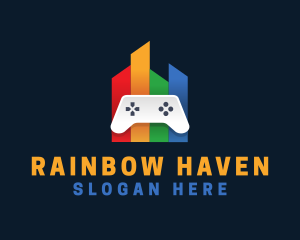 Rainbow Console Controller  logo design