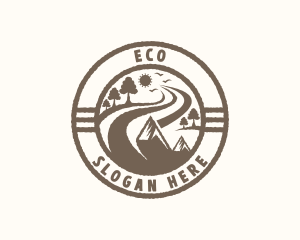 Road Trip - Eco Park Camping logo design