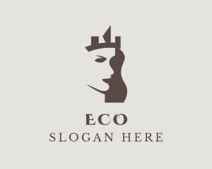 Elegant Tiara Queen Logo