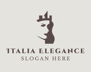 Elegant Tiara Queen logo design