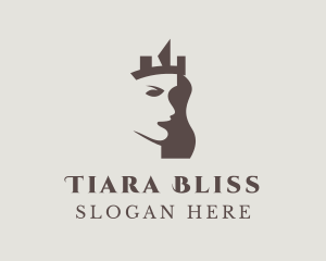 Elegant Tiara Queen logo design