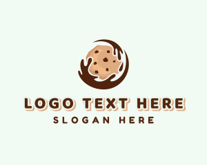 Chocolate Cookie Dessert Logo