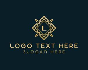Elegant - Luxury Floral Jeweller logo design