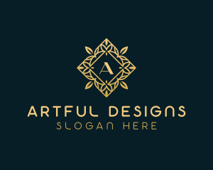 Luxury Floral Jeweller logo design