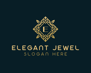 Luxury Floral Jeweller logo design