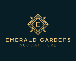 Luxury Floral Jeweller logo design