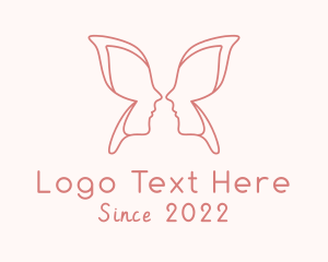 Massage - Butterfly Beauty Salon logo design