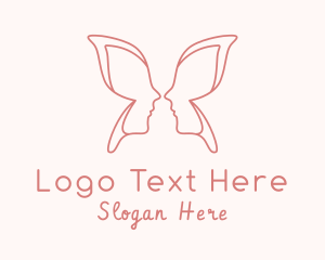 Butterfly Beauty Salon Logo