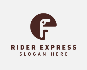 Rider - Rider Helmet Biker logo design