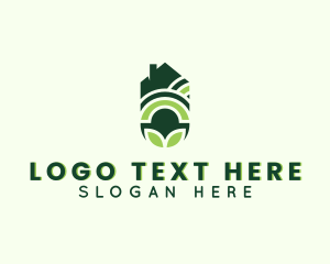 Landscaper - House Gardening Plant logo design