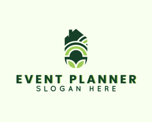 House Gardening Plant Logo
