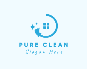 House Window Cleaning logo design