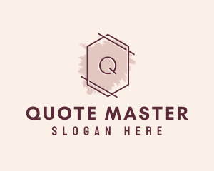  Hexagon Boutique Letter Q logo design