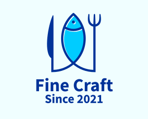 Seafood Fine Dining  logo design