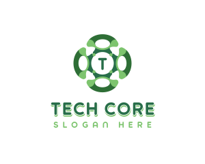 Website Tech Company logo design