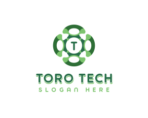 Website Tech Company logo design