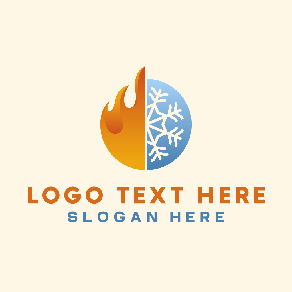 Flame & Ice Element Logo | BrandCrowd Logo Maker