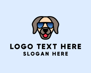 Sunglasses - Dog Animal Shelter logo design