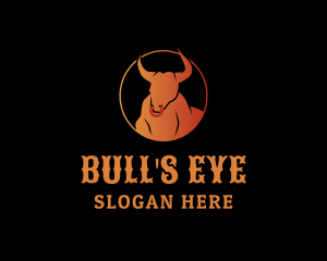 Wild Bull Ranch logo design