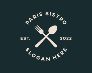 Restaurant Kitchen Cutlery  logo design