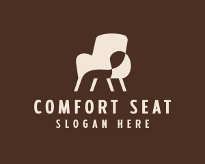 Chair Furniture Home Decoration logo design